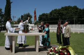 Benedizione del Labaro dell'Ordine dell'Aquila Romana - Associazione Internazionale